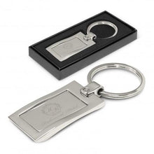 Load image into Gallery viewer, Wave Metal Key Ring