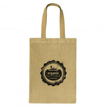 Load image into Gallery viewer, Zeta Jute Tote Bag