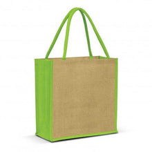 Load image into Gallery viewer, Monza Jute Tote Bag