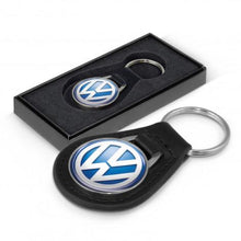 Load image into Gallery viewer, Baron Leather Key Ring - Round