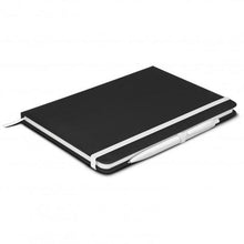 Load image into Gallery viewer, Omega Black Notebook with Pen