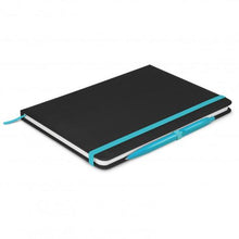 Load image into Gallery viewer, Omega Black Notebook with Pen