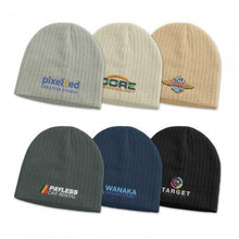 Load image into Gallery viewer, Nebraska Cable Knit Beanie