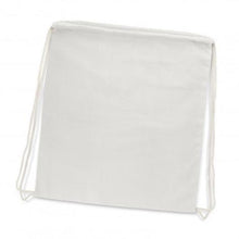 Load image into Gallery viewer, Cotton Drawstring Backpack