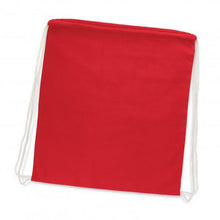 Load image into Gallery viewer, Cotton Drawstring Backpack