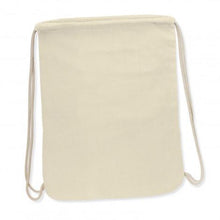 Load image into Gallery viewer, Durban Cotton Drawstring Backpack
