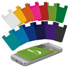 Load image into Gallery viewer, Silicone Phone Wallet - Indent