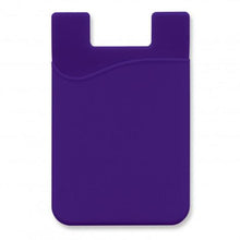 Load image into Gallery viewer, Silicone Phone Wallet - Indent