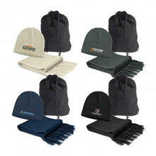 Load image into Gallery viewer, Nebraska Scarf and Beanie Set