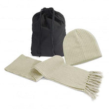 Load image into Gallery viewer, Nebraska Scarf and Beanie Set