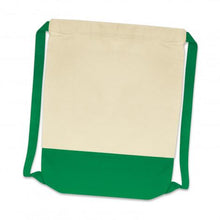 Load image into Gallery viewer, Reno Cotton Drawstring Backpack