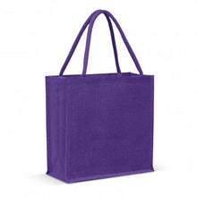 Load image into Gallery viewer, Monza Jute Tote Bag - Colour Match