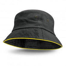 Load image into Gallery viewer, Bondi Bucket Hat - Coloured Sandwich Trim