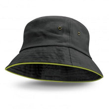 Load image into Gallery viewer, Bondi Bucket Hat - Coloured Sandwich Trim