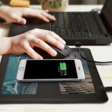 Load image into Gallery viewer, Davros Wireless Charging Mouse Mat