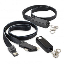 Load image into Gallery viewer, Artex 3-in-1 Charging Lanyard
