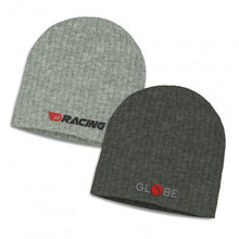 Load image into Gallery viewer, Nebraska Heather Cable Knit Beanie