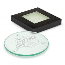 Load image into Gallery viewer, Venice Glass Coaster Set of 2 - Round