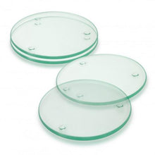 Load image into Gallery viewer, Venice Glass Coaster Set of 4 - Round