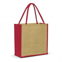 Load image into Gallery viewer, Monza Jute Tote Bag

