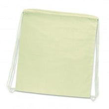 Load image into Gallery viewer, Cotton Drawstring Backpack
