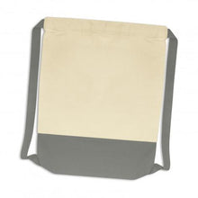 Load image into Gallery viewer, Reno Cotton Drawstring Backpack
