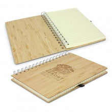 Load image into Gallery viewer, Bamboo Notebook
