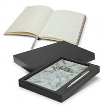 Load image into Gallery viewer, Marble Notebook and Pen Gift Set

